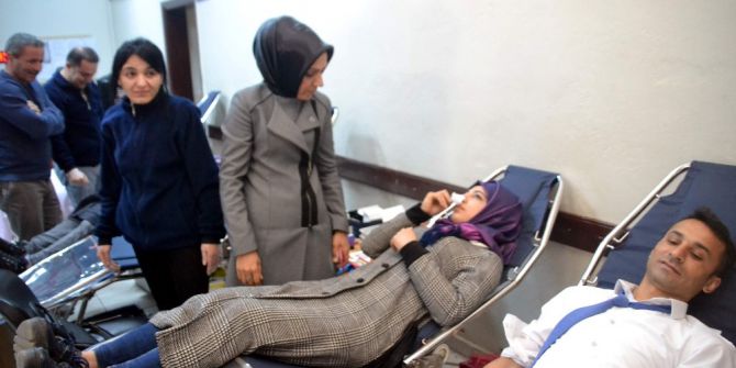 Aile Destek Merkezinden Kan Bağışı