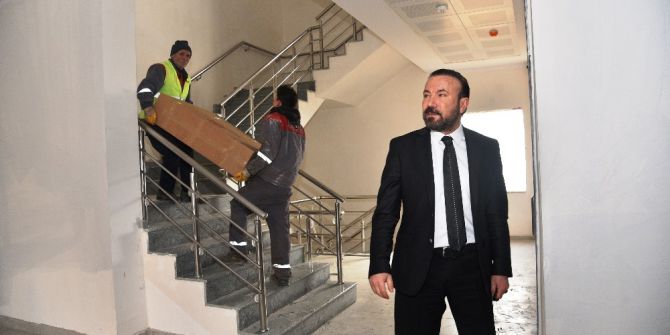 Başkan Doğan, Yurt İnşaatını Ziyaret Etti