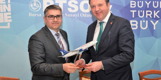 Btso İle Anadolujet’ten Güç Birliği