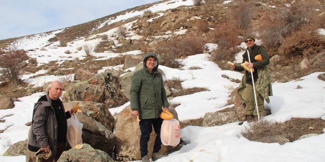 Oltulu Fırın Sahibinden Yaban Hayatına Destek