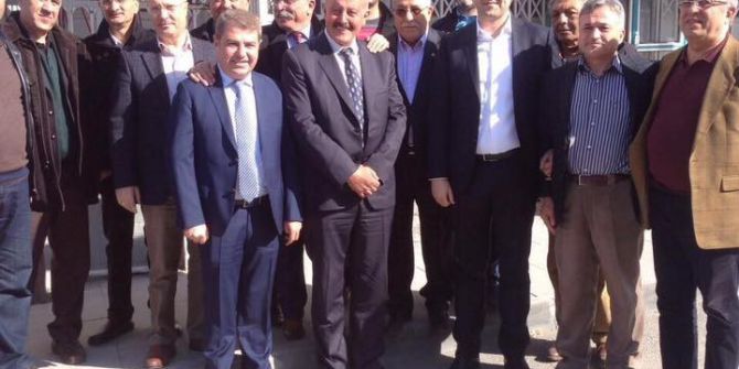 Mhp’in Özvatan İlçe Başkanı Türkeş Baş Oldu