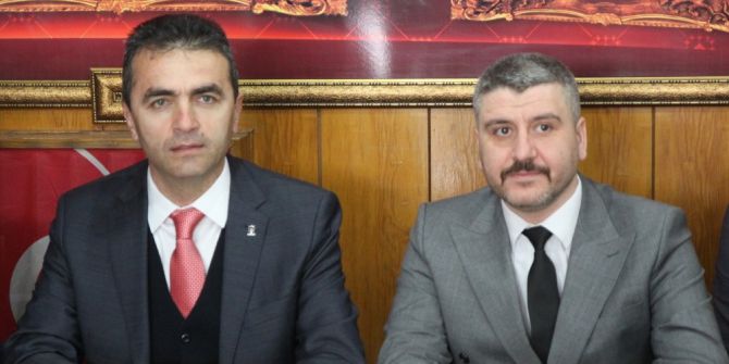 Ak Parti İl Başkanı Doğanay, Mhp İl Başkanı Evcil’i Ziyaret Etti