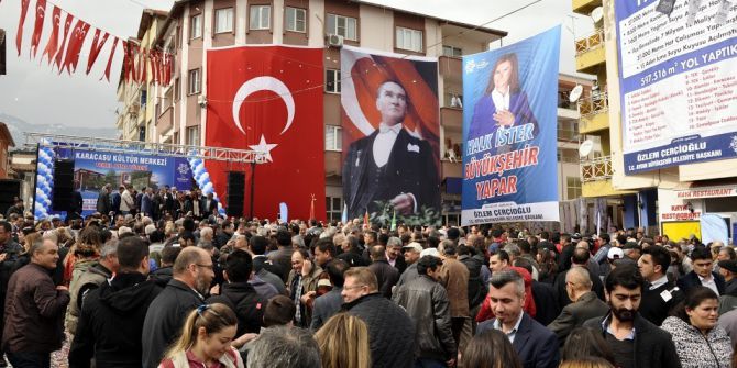 Karacasu’da Temel Atan Başkan Çerçioğlu Müjdeyi Verdi