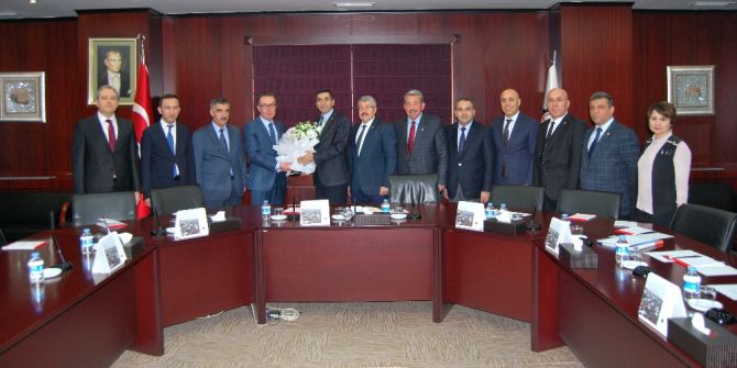 Vergi Dairesi Başkanı Halil Tekin, Gto’yu Ziyaret Etti