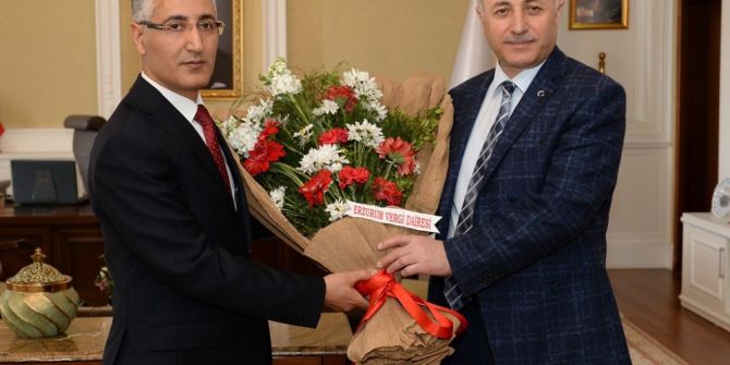 Vali Azizoğlu’na Vergi Haftası Ziyareti