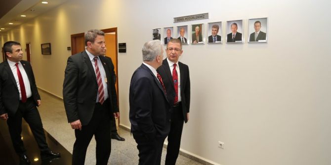 Vali Kamçı Kcetaş’ı Ziyaret Etti