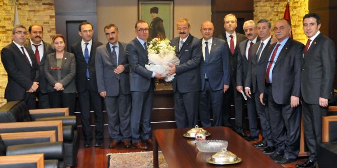 Gaziantep Vergi Dairesi Başkan Vekili Halil Tekin, Gso Ziyareti