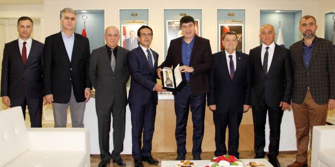 Atb Yönetiminden Türel’e Hayırlı Olsun Ziyareti