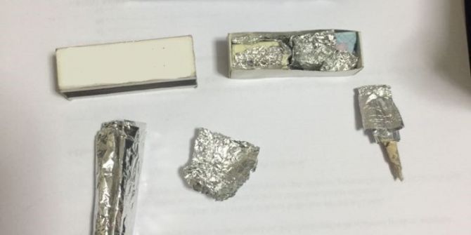 Bolvadin’de Polis Eroin Ele Geçirdi