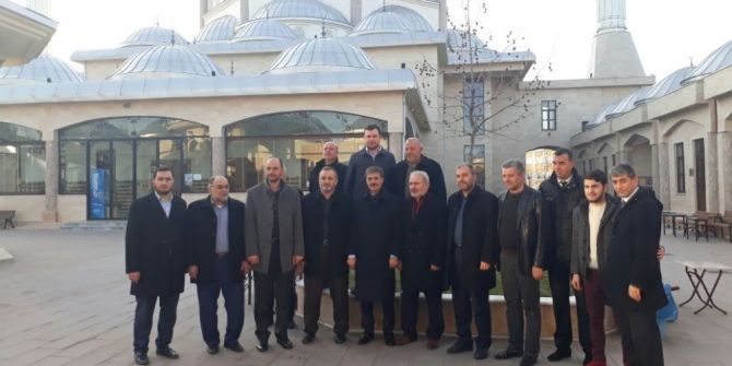 Başkan Alemdar Cami Cemaatine Misafir Oldu