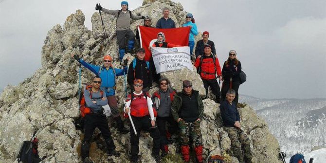 Afdos Üyeleri, Sultandağı Koyak Zirvesine Yürüdü