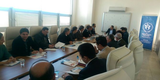 Kaymakam Kaya Kurum Amirleri İle Bir Araya Geldi