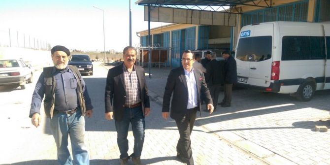 Kaymakam Kaya Küçük Sanayi Sitesinde İncelemelerde Bulundu