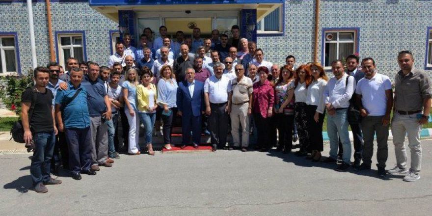 Vali Ahmet Hamdi Nayir Basın Mensuplarıyla Bir Araya Geldi