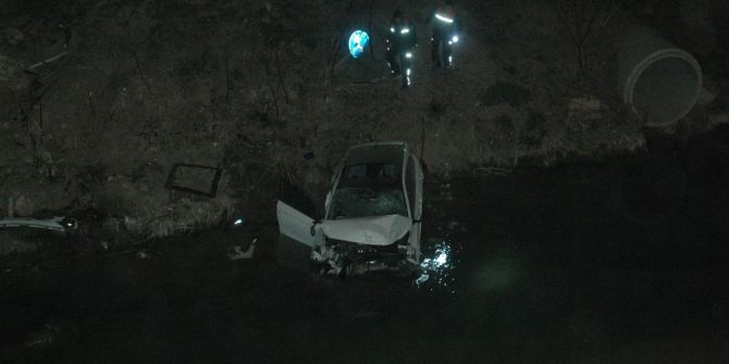 Otomobil Sulama Kanalına Uçtu, Kaza’da Akıntıya Kapılıp Kayboldu Sanıldı Evinde Çıktı