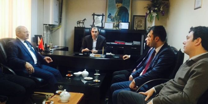 Başkan Aslan’dan Bakkallar Ve Manavlar Odasına Ziyaret