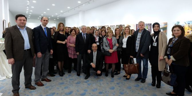 Busmek Kursiyerlerinin Sergisine Yoğun İlgi