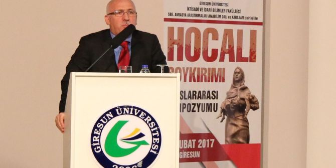 Giresun Üniversitesi’nde ‘Hocalı Soykırımı’ Sempozyumu Düzenlendi