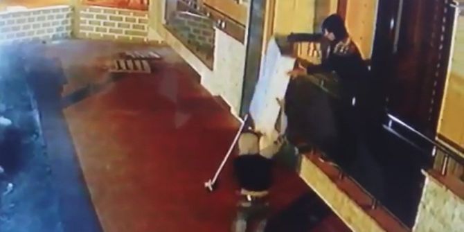 Pişkin Hırsızların Rahat Tavırları Kameraya Yansıdı