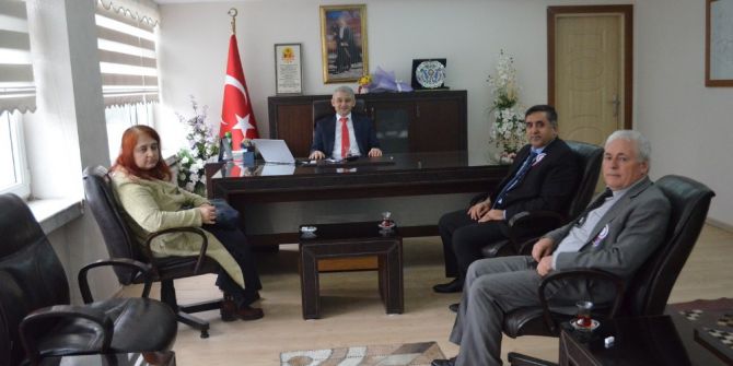 Vergi Dairesi’nden Kaymakam Güven’e Ziyaret