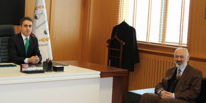 Van Müftüsü Arvas’tan Cumhuriyet Başsavcısı Keskin’e Ziyaret