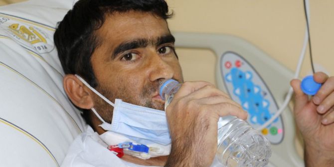Böbrek Nakli Yapılan Genç, 13 Yıl Sonra Su İçti