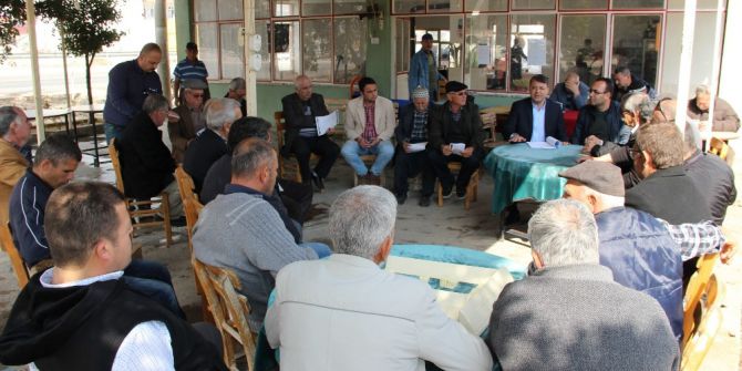 Başkan Turgut, Halkın Taleplerini Dinliyor