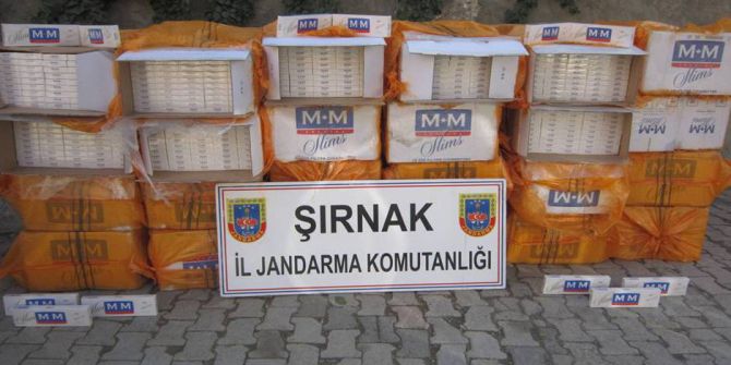 Şırnak’ta Kaçağa 6 Milyon 417 Bin Tl’lik Darbe