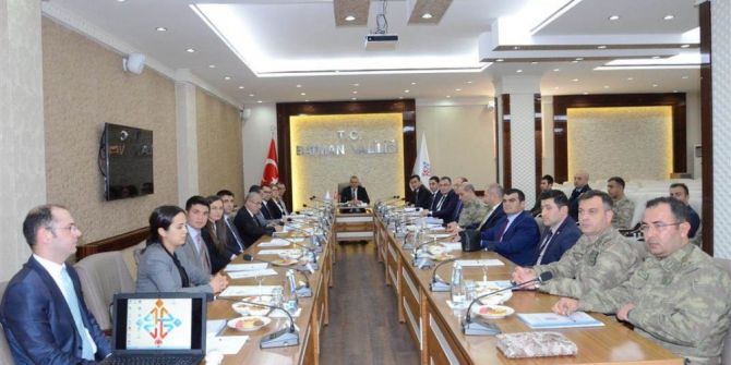 Batman’da Halk Oylaması Güvenlik Toplantısı Yapıldı