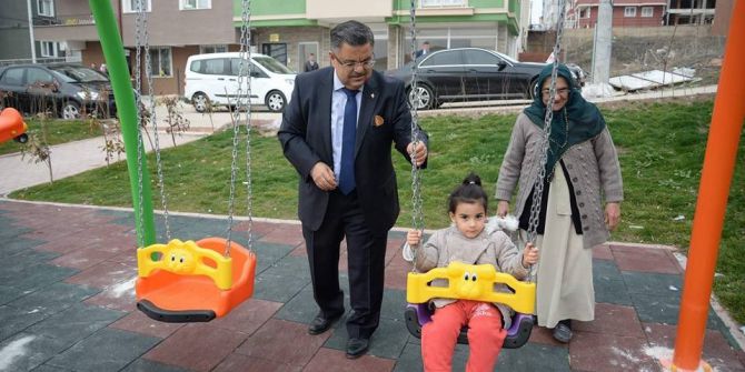 Gökyüzü Parkı Çocukların Hizmetinde