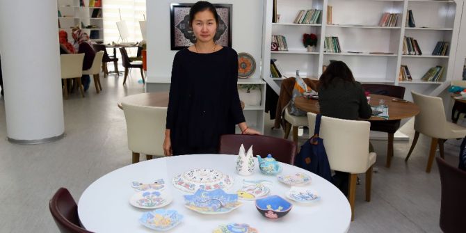 Çini Kursunda Bir Çinli