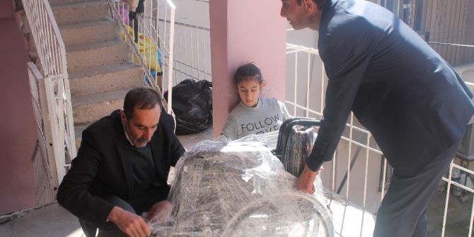 Silopili Engelli Kıza Rize’den Yardım