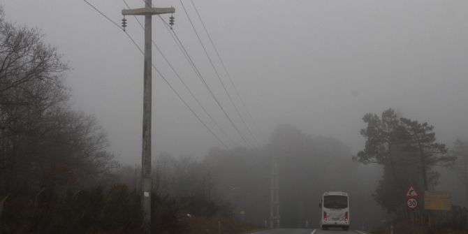 İstanbul’da Sis Trafiği Etkiledi