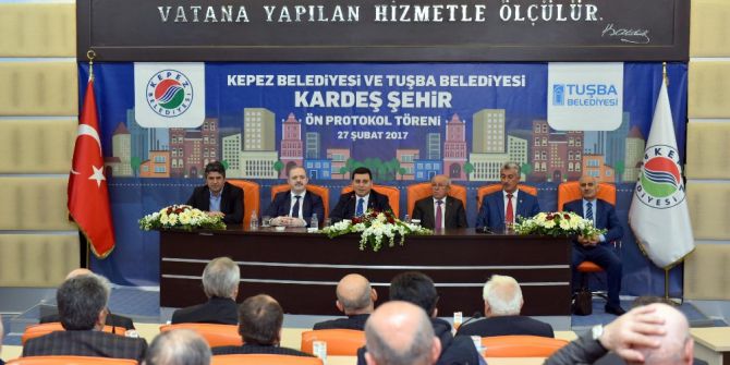 Kepez Ve Tuşba Kardeş Oldu