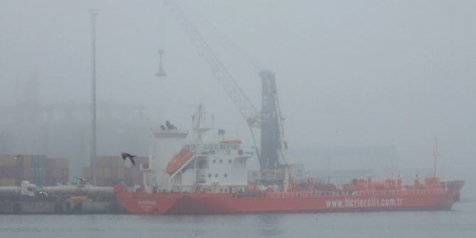 Bandırma Körfezi’nde Yoğun Sis