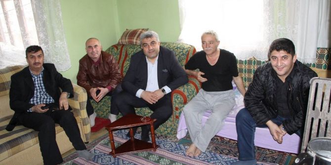 Hisarcık Belediye Başkanı Çalışkan’dan Hasta Ziyareti