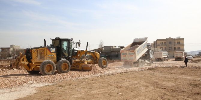 Haliliye Belediyesinden Konuklu Mahallesinde Yol Atağı