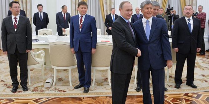 Putin, Kırgızistan’da