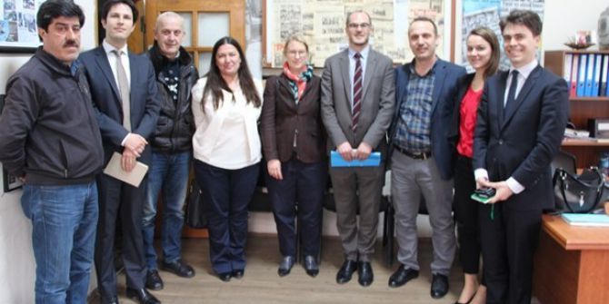 Ab Konsolos Temsilcileri Kgd’yi Ziyaret Etti