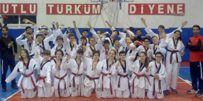 Edirne’de Tekvandoda Büyük Başarı