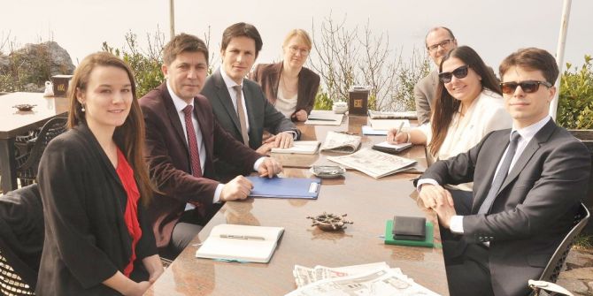 Diplomatlar Tgc Temsilcisi Öksüz İle Buluştu