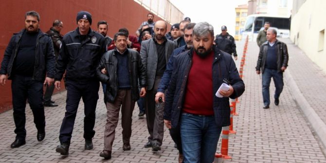 Kayseri’deki Cinayetle İlgili Gözaltına Alınan 10 Kişi Adliyeye Sevk Edildi