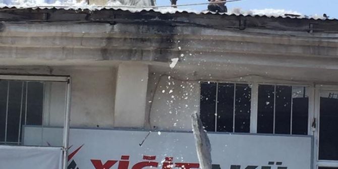 Cemre Düşmesi İle Isınan Havalar Vatandaşı Damlara Çıkardı