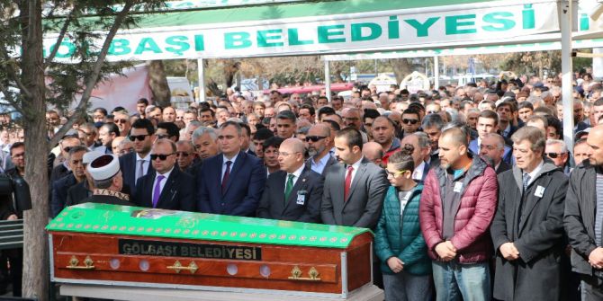 Gölbaşı Eski Belediye Başkan Yardımcısı Bölük, Son Yolculuğuna Uğurlandı