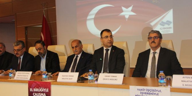 Malatya’da Çalışma Hayatında Milli Seferberlik Toplantısı Yapıldı