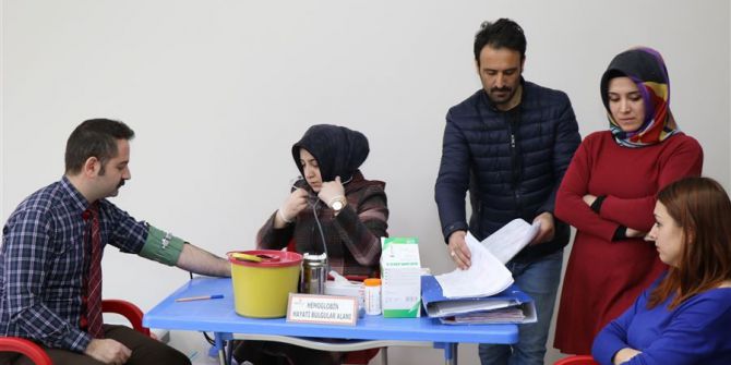 Kan Bağışına Destek Oldular