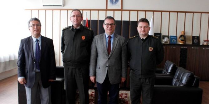 Komutanlardan Salihli Myo’ya Ziyaret