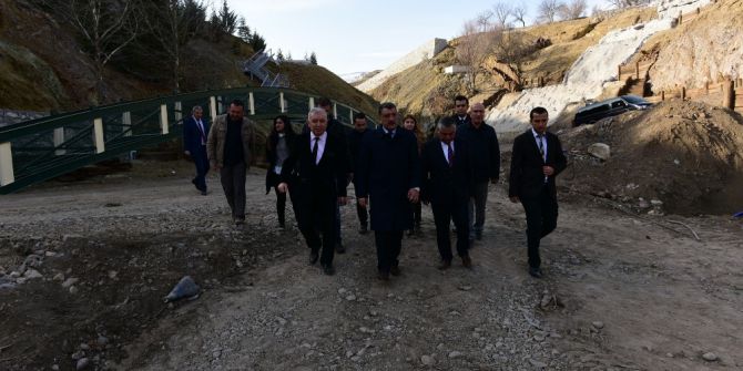 İspendere İçmelerinde Çalışmalar Yoğun Tempoda Devam Ediyor