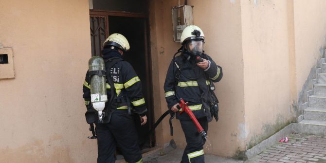 Yanan Evlerini Gözyaşları İçinde İzlediler