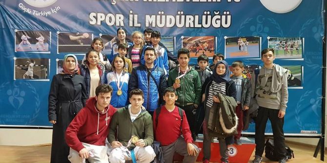 Taşköprülü Karateciler Sakarya’da Madalyalara Ambargo Koydu
